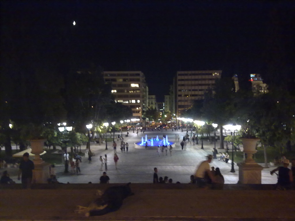 Syntagma Square at Night